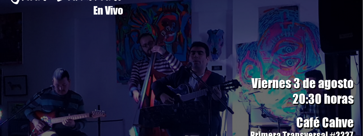 Juan Zamorano en Café Cahve 3 agosto